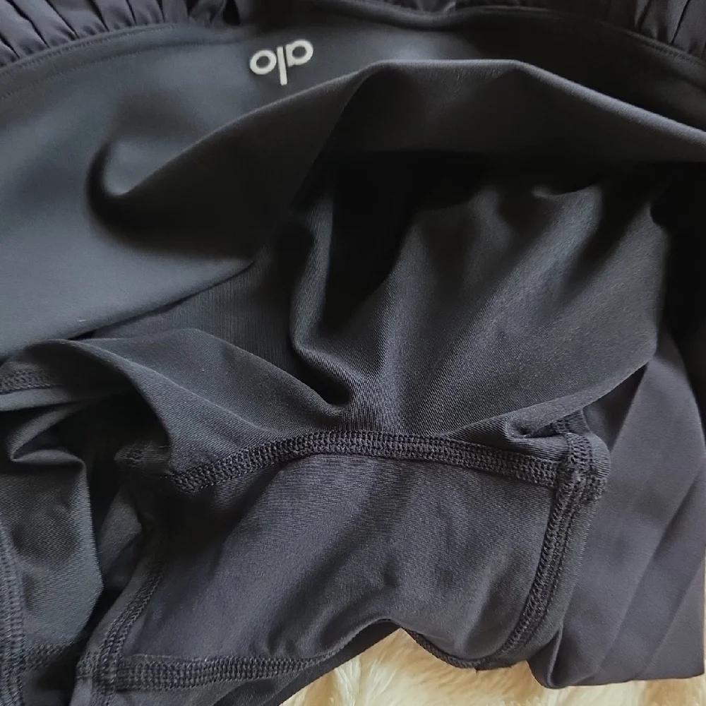 ALO Yoga Black Mini Skirt